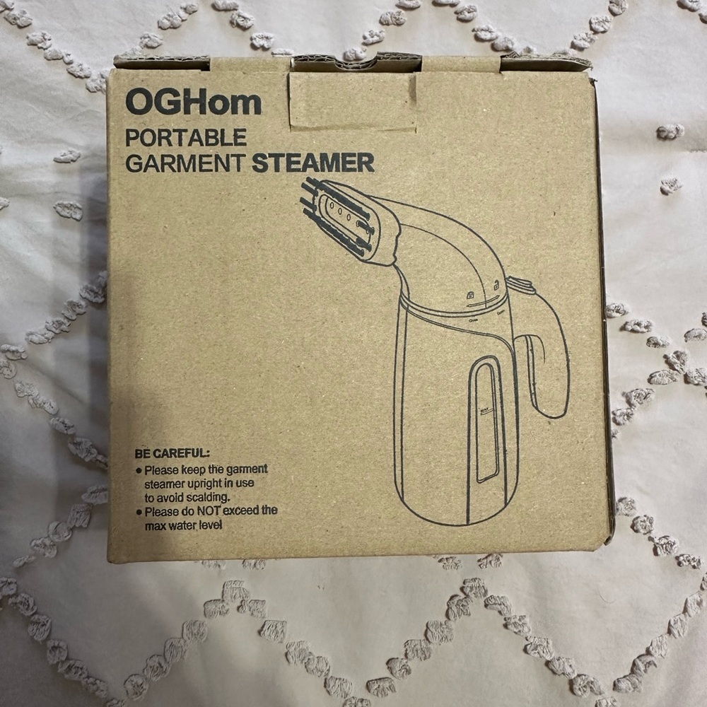 Portable Garment Steamer - Black